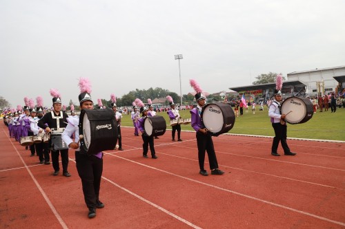 กองยุทธศาสตร์และงบประมาณ เข้าร่วมพิธีเปิดการแข่งขันกีฬานักเรียนกลุ่มโรงเรียนในสังกัดเทศบาลนครแม่สอด ประจำปีการศึกษา 2567