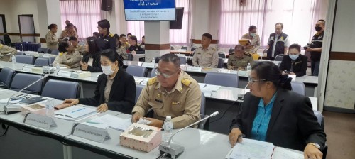 ทน.แม่สอด ร่วมประชุมคณะกรรมการศูนย์อำนวยการป้องกันและปราบปรามยาเสพติดจังหวัดตาก ครั้งที่ 1/2567
