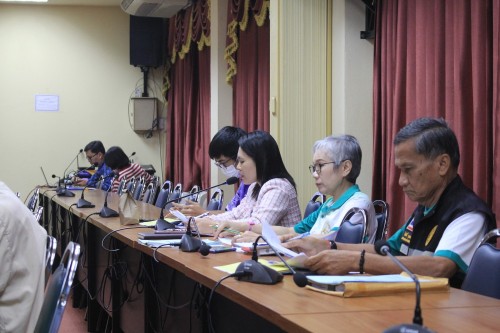 กองยุทธศาสตร์และงบประมาณ จัดประชุมพิจารณาร่างแผนพัฒนาท้องถิ่น (พ.ศ.2566 - 2570) เพิ่มเติม/เปลี่ยนแปลง ครั้งที่ 1/2567