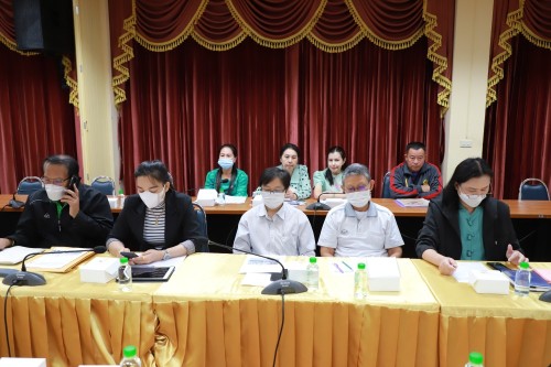 เข้าร่วมประชุมหัวหน้าส่วนราชการเทศบาลนครแม่สอด ครั้งที่ 2/2567 ประจำเดือนกุมภาพันธ์เพื่อแลกเปลี่ยนข้อราชการและรายงานผลการดำเนินด้านสวัสดิการสังคม