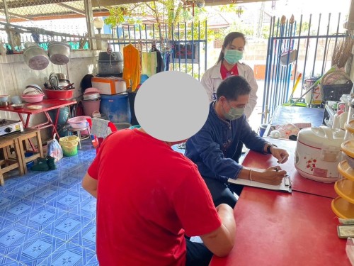 ฝ่ายสังคมสงเคราะห์ ลงพื้นที่เพื่อติดตามคุณภาพชีวิต และบันทึกข้อมูลลงในระบบ care supportเพื่อบูรณาการข้อมูลให้เป็นประโยชน์ต่อการวางแผนด้านคุณภาพชีวิตต่อไป
