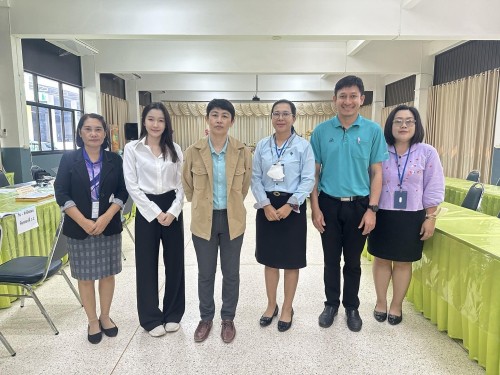 คณะกรรมการตรวจเยี่ยมสนามสอบการประเมินความสามารถด้านการอ่านของผู้เรียน (RT) ชั้นประถมศึกษาปีที่ 1 ปีการศึกษา 2566 ของนักเรียนในสังกัดเทศบาลนครแม่สอด