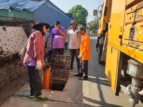 ตามที่เจ้าหน้าที่ภาคสนามกองช่างสุขาภิบาล ได้ออกปฏิบัติงานตามคำร้องทั่วไป 