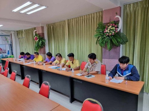 กองการศึกษาจัดประชุมเตรียมความพร้อมในการส่งนักกีฬาเข้าร่วมการแข่งขันกีฬานักเรียน อปท. ระดับภาคเหนือ ประจำปีงบประมาณ พ.ศ.2567
