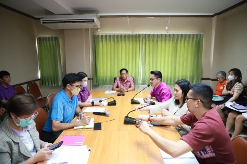 กองยุทธศาสตร์และงบประมาณ จัดประชุมประจำเดือนกุมภาพันธ์ 2567