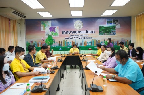 ประชุมโครงการจัดงานสงกรานต์ ประจำปีงบประมาณ 2567