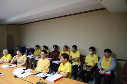 กองยุทธศาสตร์และงบประมาณ  จัดประชุมซักซ้อมการจัดทำงบประมาณรายจ่ายประจำปี พ.ศ. 2568 และร่างแผนพัฒนาท้องถิ่น พ.ศ. 2566 - 2570