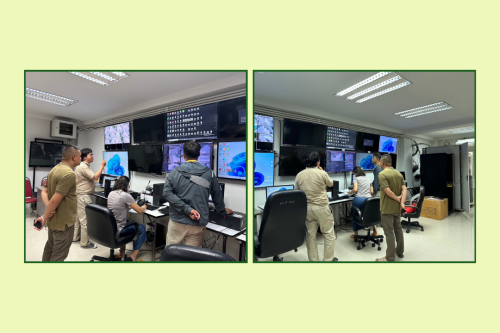 เจ้าหน้าที่กองยุทธศาสตร์และงบประมาณ ดำเนินการตามคำร้อง ขอใช้ข้อมูลจากกล้องวงจรปิด