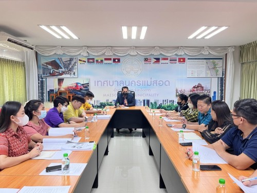 การประชุมซักซ้อมการจัดทำเทศบัญญัติงบประมาณรายจ่าย ประจำปีงบประมาณ 2568 ครั้งที่ 1/2567