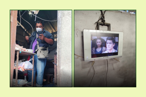 เจ้าหน้าที่กองยุทธศาสตร์และงบประมาณ ดำเนินการตามคำร้อง ขอซ่อมแซมเคเบิ้ลทีวี