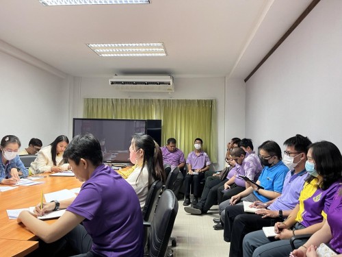 กองการศึกษาจัดประชุมประจำเดือนมีนาคม 2567