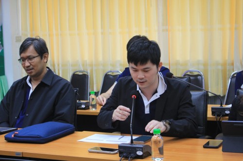 กองยุทธศาสตร์และงบประมาณ ต้อนรับ ผู้อำนวยการสำนักอนุญาตประกอบกิจการโครงข่าย สิ่งอำนวยความสะดวก และเครื่องวิทยุคมนาคม พร้อมคณะ