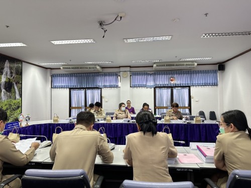 กองยุทธศาสตร์และงบประมาณ เข้าร่วมประชุมคณะกรรมการการบริหาร และจัดหาระบบคอมพิวเตอร์