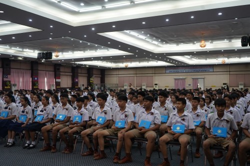 เทศบาลนครแม่สอดจัดกิจกรรมปัจฉิมนิเทศนักเรียนที่สำเร็จการศึกษา ประจำปีการศึกษา 2567