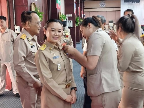 เทศบาลนครแม่สอดจัดกิจกรรมปัจฉิมนิเทศนักเรียนที่สำเร็จการศึกษา ประจำปีการศึกษา 2567