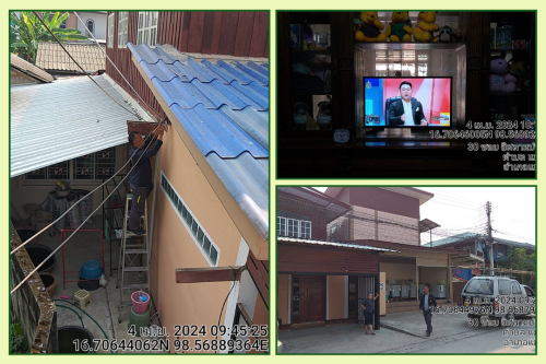 เจ้าหน้าที่กองยุทธศาสตร์และงบประมาณ ดำเนินการตามคำร้อง ขอติดตั้งเคเบิ้ลทีวี