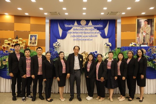 กองการเจ้าหน้าที่ จัดอบรมโครงการฝึกอบรมพัฒนาบุคลากรของเทศบาลนครแม่สอด