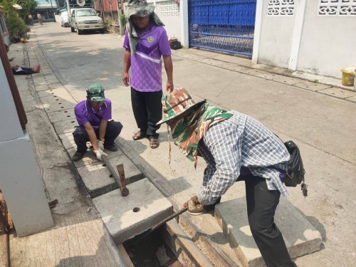 ตามที่เจ้าหน้าที่ภาคสนามกองช่างสุขาภิบาล ได้ออกปฏิบัติงานตามคำร้องทั่วไป