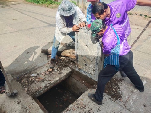 ตามที่เจ้าหน้าที่ภาคสนามกองช่างสุขาภิบาล ได้ออกปฏิบัติงานตามคำร้องทั่วไป