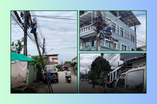 เจ้าหน้าที่กองยุทธศาสตร์และงบประมาณ ดำเนินการตามคำร้องขอซ่อมแซมเคเบิ้ลทีวี และคำขอใช้ข้อมูลจากกล้องวงจรปิด