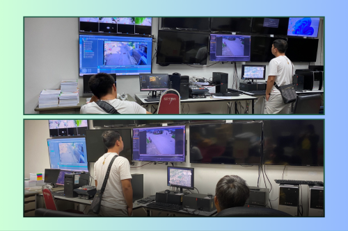 เจ้าหน้าที่กองยุทธศาสตร์และงบประมาณ ดำเนินการตามคำร้องขอซ่อมแซมเคเบิ้ลทีวี และคำขอใช้ข้อมูลจากกล้องวงจรปิด