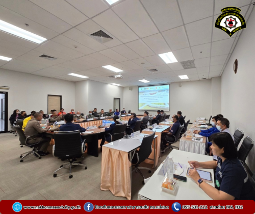 ดับเพลิงแม่สอด เข้าร่วมประชุมเตรียมการฝึกซ้อมแผนเผชิญเหตุท่าอากาศยานแม่สอดเต็มรูปแบบ (Full-scale Exercise) ประจำปี 2567 ครั้งที่ 4