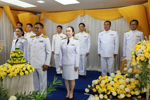 กองยุทธศาสตร์และงบประมาณ ฝ่ายวิเทศสัมพันธ์ จัดให้มีการบันทึกเทปถวายพระพรชัยมงคล เนื่องในโอกาสมหามงคลที่พระบาทสมเด็จพระเจ้าอยู่หัวทรงเจริญพระชนมพรรษา 72 พรรษา