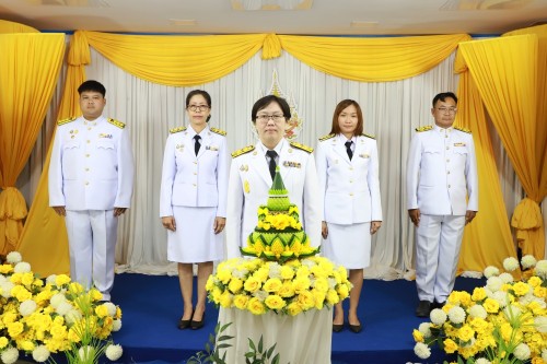 กองยุทธศาสตร์และงบประมาณ ฝ่ายวิเทศสัมพันธ์ จัดให้มีการบันทึกเทปถวายพระพรชัยมงคล เนื่องในโอกาสมหามงคลที่พระบาทสมเด็จพระเจ้าอยู่หัวทรงเจริญพระชนมพรรษา 72 พรรษา