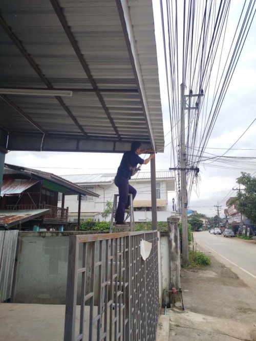 เจ้าหน้าที่กองยุทธศาสตร์และงบประมาณ ดำเนินการตามคำร้องขอติดตั้งเคเบิ้ลทีวี