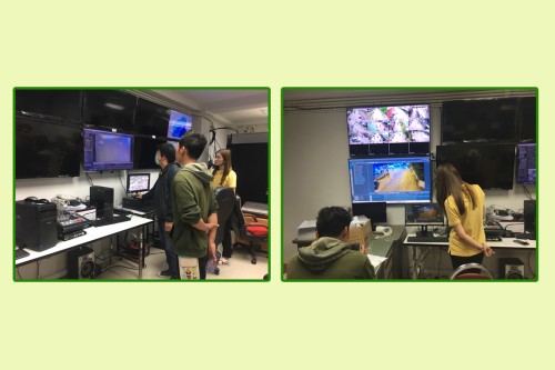 เจ้าหน้าที่กองยุทธศาสตร์และงบประมาณ ดำเนินการตามคำร้องขอซ่อมแซมเคเบิ้ลทีวี และขอใช้ข้อมูลจากกล้องวงจรปิด