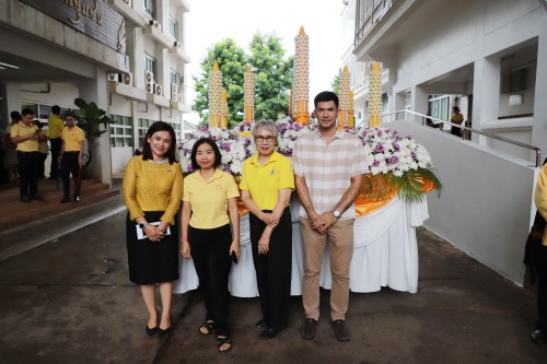 กองยุทธศาสตร์และงบประมาณ เข้าร่วมงานประเพณีแห่เทียนจำนำพรรษา ประจำปีงบประมาณ 2567