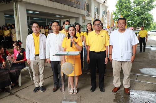 กองยุทธศาสตร์และงบประมาณ เข้าร่วมงานประเพณีแห่เทียนจำนำพรรษา ประจำปีงบประมาณ 2567