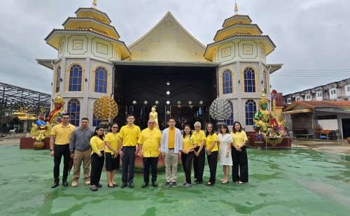 กองยุทธศาสตร์และงบประมาณ เข้าร่วมงานประเพณีแห่เทียนจำนำพรรษา ประจำปีงบประมาณ 2567