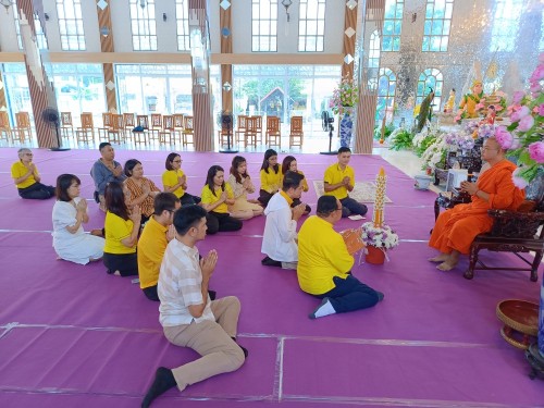 กองยุทธศาสตร์และงบประมาณ เข้าร่วมงานประเพณีแห่เทียนจำนำพรรษา ประจำปีงบประมาณ 2567