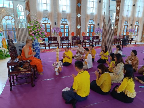 กองยุทธศาสตร์และงบประมาณ เข้าร่วมงานประเพณีแห่เทียนจำนำพรรษา ประจำปีงบประมาณ 2567