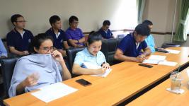 ผอ.กองวิชาการและแผนงานจัดประชุมประจำเดือนมิถุนายน กองวิชาการและแผนงาน เทศบาลนครแม่สอด ครั้งที่ 8/2563