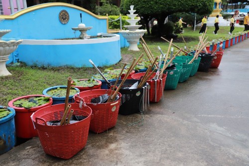 กองยุทธศาสตร์และงบประมาณ เข้าร่วมกิจกรรมจิตอาสาพัฒนาปรับปรุงภูมิทัศน์เฉลิมพระเกียรติ พระบาทสมเด็จพระเจ้าอยู่หัว เนื่องในโอกาสพระราชพิธีมหามงคล เฉลิมพระชนมพรรษา 6 รอบ 28 กรกฎาคม 2567