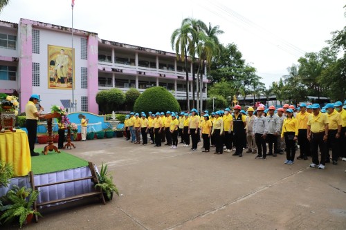 กองยุทธศาสตร์และงบประมาณ เข้าร่วมกิจกรรมจิตอาสาพัฒนาปรับปรุงภูมิทัศน์เฉลิมพระเกียรติ พระบาทสมเด็จพระเจ้าอยู่หัว เนื่องในโอกาสพระราชพิธีมหามงคล เฉลิมพระชนมพรรษา 6 รอบ 28 กรกฎาคม 2567