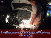 ดับเพลิงเเม่สอดพ่วงเเบตเตอรี่ให้ประชาชน บริเวณตลาดพาเจริญ