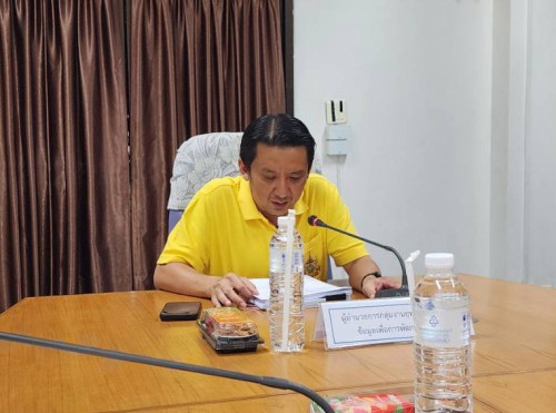 กองยุทธศาสตร์และงบประมาณ เข้าร่วมประชุมคณะทำงาน พิจารณากลั่นกรอง โครงการจัดหาระบบคอมพิวเตอร์ ของหน่วยงานในสังกัดกระทรวงมหาดไทย จังหวัดตาก ครั้ง ที่ 4/2567