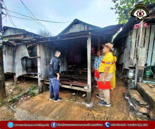 ดับเพลิงนครแม่สอด ออกระงับเหตุเพลิงไหม้เพิงพักอาศัยของประชาชน บริเวณใกล้เคียงมัสยิดมะดีนะฮ์