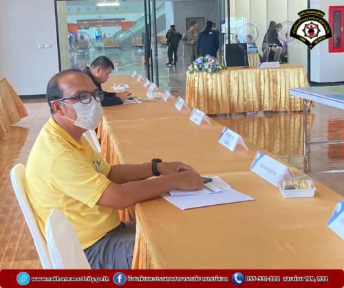 ดับเพลิงนครแม่สอด เข้าร่วมการฝึกซ้อมแผนเผชิญเหตุ ท่าอากาศยานแม่สอดบนโต๊ะจำลอง ณ ท่าอากาศยานแม่สอด