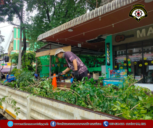 ดับเพลิงนครแม่สอด ร่วมกิจกรรมจิตอาสาพัฒนาปรับปรุงภูมิทัศน์เฉลิมพระเกียรติ พระบาทสมเด็จพระเจ้าอยู่หัว เนื่องในโอกาสพระราชพิธีมหามงคลเฉลิมพระชนมพรรษา 6 รอบ 28 กรกฎาคม 2567