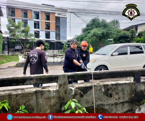 ดับเพลิงนครแม่สอด ร่วมกิจกรรมจิตอาสาพัฒนาปรับปรุงภูมิทัศน์เฉลิมพระเกียรติ พระบาทสมเด็จพระเจ้าอยู่หัว เนื่องในโอกาสพระราชพิธีมหามงคลเฉลิมพระชนมพรรษา 6 รอบ 28 กรกฎาคม 2567