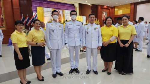 กองยุทธศาสตร์และงบประมาณ เข้าร่วมพิธีเฉลิมพระเกียรติพระบาทสมเด็จพระเจ้าอยู่หัว เนื่องในโอกาสมหามงคลเฉลิมพระเกียรติพระชนพรรษา 6 รอบ 28 กรกฎาคม 2567