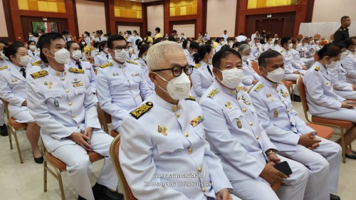 กองยุทธศาสตร์และงบประมาณ เข้าร่วมพิธีเฉลิมพระเกียรติพระบาทสมเด็จพระเจ้าอยู่หัว เนื่องในโอกาสมหามงคลเฉลิมพระเกียรติพระชนพรรษา 6 รอบ 28 กรกฎาคม 2567