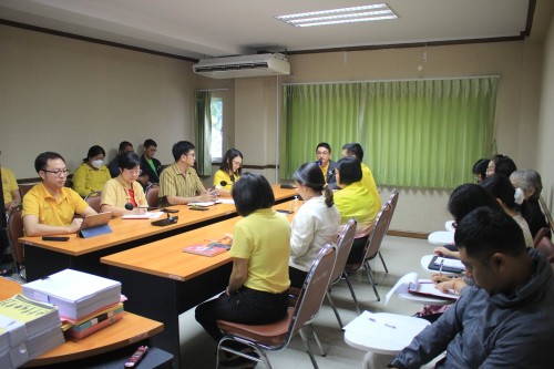 กองยุทธศาสตร์และงบประมาณ จัดประชุมประจำเดือนสิงหาคม ครั้งที่ 7/2567