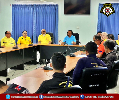 ดับเพลิงนครแม่สอด จัดประชุมประจำเดือนสิงหาคม ครั้งที่ 5/2567