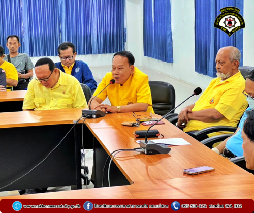 ดับเพลิงนครแม่สอด จัดประชุมประจำเดือนสิงหาคม ครั้งที่ 5/2567