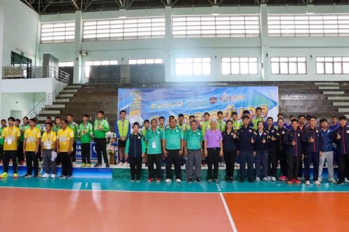 เทศบาลนครแม่สอดขอแสดงความยินดีกับคณะครูและนักเรียนที่คว้ารางวัลการแข่งขันกีฬานักเรียนองค์กรปกครองส่วนท้องถิ่นแห่งประเทศไทย รอบชิงชนะเลิศระดับประเทศ “หอโหวด 101 เกมส์” 